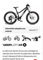 Vélo 20 inch Woom 4  Off Air, Vélos & Vélomoteurs, Vélos | Vélos pour enfant, Utilisé