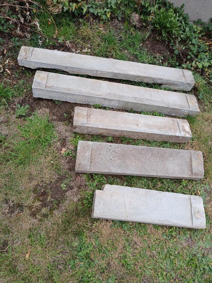 Blauwe steen dorpels / raamdorpel verschillende groottes, Tuin en Terras, Bielzen en Borduren, Gebruikt, Ophalen
