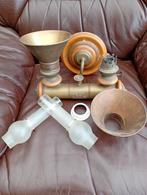 Antieke elektrische wandlampen, Ophalen