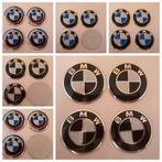 Bmw stickers blauw of zwart wit en 50 jaar editie 》4 x 56 mm, Auto diversen, Autostickers, Ophalen of Verzenden