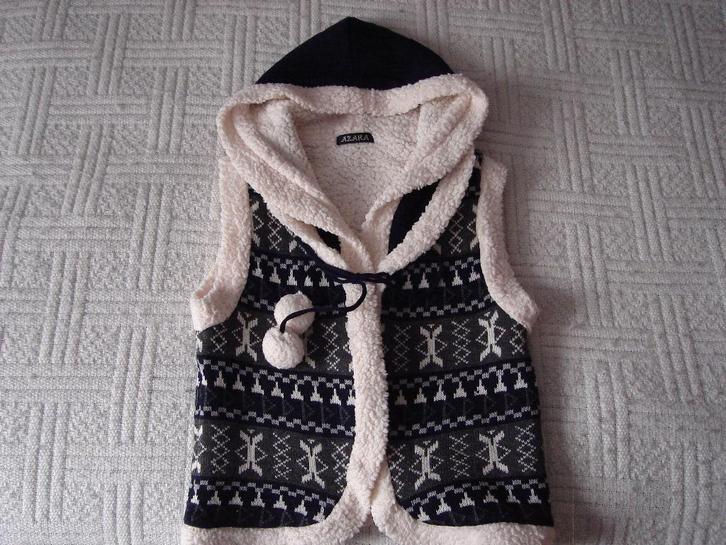 jas van acryl, Kleding | Dames, Jassen | Winter, Zo goed als nieuw, Maat 36 (S), Zwart, Ophalen of Verzenden