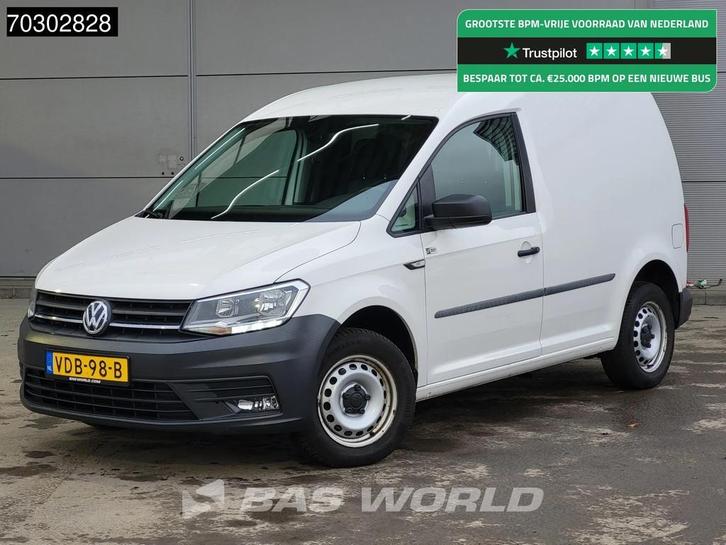 Volkswagen Caddy 102PK DSG Automaat L1H1 Navi Airco Cruise P, Autos, Camionnettes & Utilitaires, Entreprise, Achat, Air conditionné