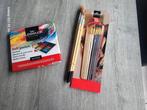 Penselen en pastelkrijt nieuw, Hobby en Vrije tijd, Tekenen, Ophalen of Verzenden, Nieuw