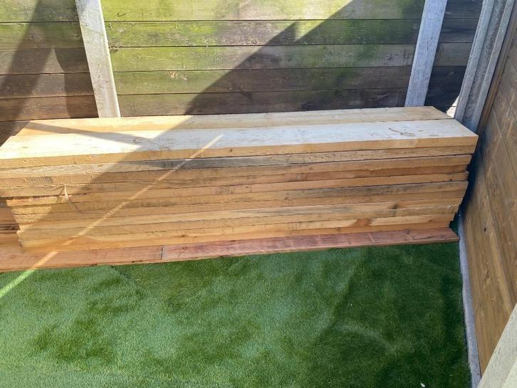 Grenen balken, Doe-het-zelf en Bouw, Hout en Planken, Nieuw, Balk, Grenen, 200 tot 250 cm, 50 mm of meer, Ophalen