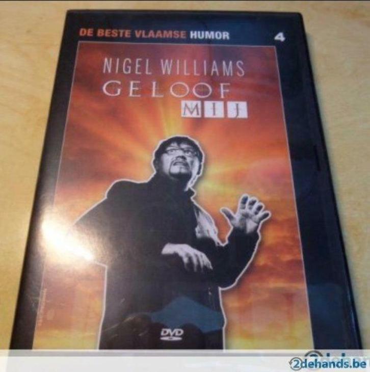 De beste Vlaamse humor: Nigel Williams - Geloof mij, Cd's en Dvd's, Dvd's | Cabaret en Sketches, Nieuw in verpakking, Stand-up of Theatershow