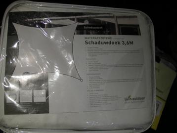 voile d'ombrage crème 3,6m beschikbaar voor biedingen
