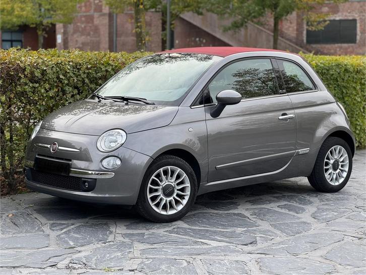 Fiat 500C Cabrio/1.2Benzine/Airco/Garantie, Auto's, Fiat, Bedrijf, Te koop, 500C, Radio, Benzine, Euro 5, Cabriolet, 3 deurs, Handgeschakeld