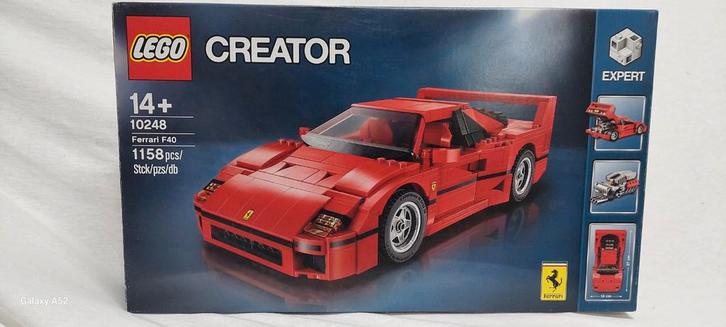 lego creator ferrari f-40, Kinderen en Baby's, Speelgoed | Duplo en Lego, Zo goed als nieuw, Lego, Ophalen of Verzenden