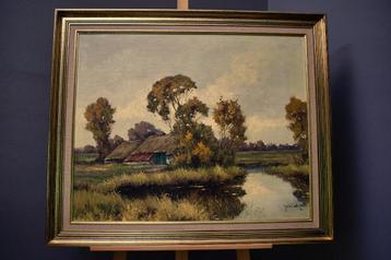 J.D. UITTENBOGAARD Landelijk landschap beschikbaar voor biedingen