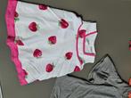 witte jurk met aardbeien, Vinrose, 86, Kinderen en Baby's, Ophalen of Verzenden, Zo goed als nieuw