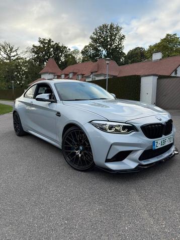 BMW M2 Competition (F87 LCI2)., Autos, Euro 6, Bleu, 2 portes, 6 cylindres