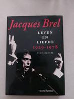 René Seghers: Jacques Brel: Leven en liefde: 1929-1978, Boeken, Biografieën, Ophalen of Verzenden, Zo goed als nieuw, Kunst en Cultuur