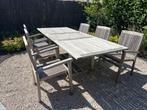 Tuinmeubelen, Ophalen, Gebruikt, 6 zitplaatsen, Teakhout