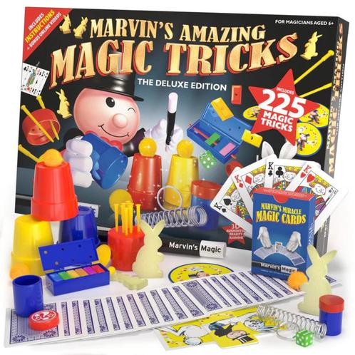 Marvins amazing magic tricks 255 truuks!, Kinderen en Baby's, Speelgoed | Educatief en Creatief, Ontdekken, Ophalen of Verzenden