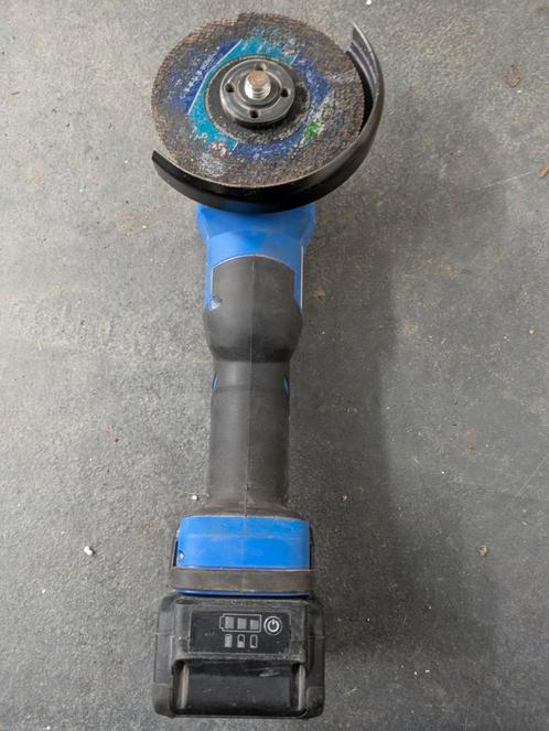 HBM haakse slijper 4Ah accu, Doe-het-zelf en Bouw, Gereedschap | Slijpmachines, Gebruikt, Ophalen