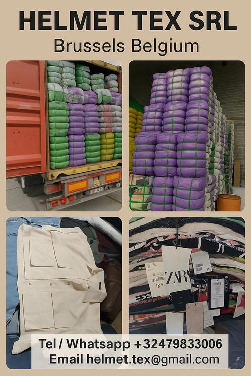 TWEEDEHANDS KLEDING IN BALEN — WERELDWIJDE EXPORT, Zakelijke goederen, Stock en Retail | Verpakking en Verzending, Ophalen