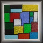 Schilderij: "COLOR AREAS". 70/70/4 cm., Ophalen of Verzenden