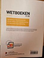 Wetboek personenbelasting: IJ 2023 - AJ 2024 / Fiscaliteit, Boeken, Ophalen, Zo goed als nieuw, Hogeschool, Larcier intersentia