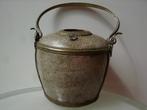 antique VIETNAM qinbai asian ceramic opium pot for waterpipe, Ophalen of Verzenden
