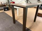 Hoog tafeltje 110cm x 120cmx80cm - stevige metalen poten, Maison & Meubles, Tables | Tables mange-debout, Enlèvement, Comme neuf