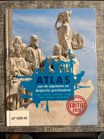 Atlas van de algemene en Belgische geschiedenis beschikbaar voor biedingen