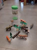 Dierenset in tube, Ophalen of Verzenden, Gebruikt