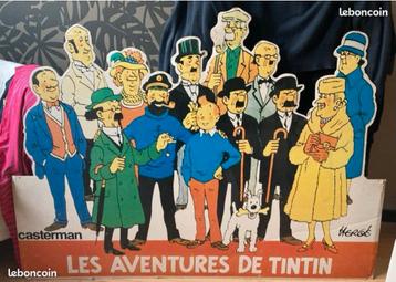 3 grands PLV Tintin  beschikbaar voor biedingen