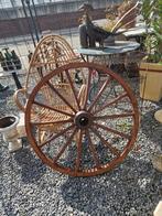 oud houten wiel  85cm   €30, Ophalen of Verzenden, Gebruikt