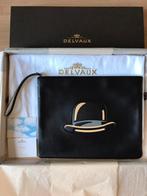 DELVAUX Pochette MAGRITTE Bowler Hat Masked Apple Pouch NEW, Handtassen en Accessoires, Tassen | Schooltassen, Minder dan 30 cm