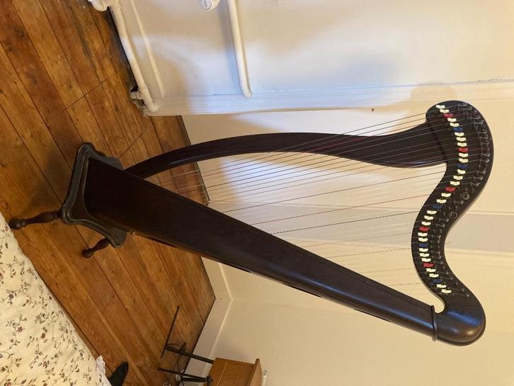 Harpe celtique / Keltische harp, Muziek en Instrumenten, Snaarinstrumenten | Harpen, Gebruikt, Ophalen of Verzenden