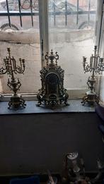 Pendule et chandeliers antiquités, Enlèvement ou Envoi