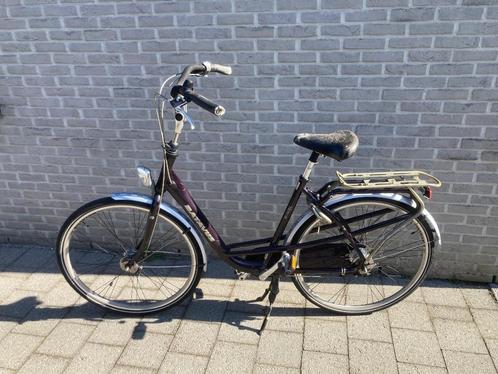 Damesfiets, Fietsen en Brommers, Fietsen | Dames | Damesfietsen, Gebruikt, Batavus, (Extra) lage instap, Versnellingen, 50 tot 53 cm