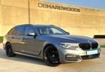 BMW 520d M Pack 191PK! | Head Up|Camera|Xenon|CarPlay, Auto's, Te koop, Alcantara, Zilver of Grijs, Break