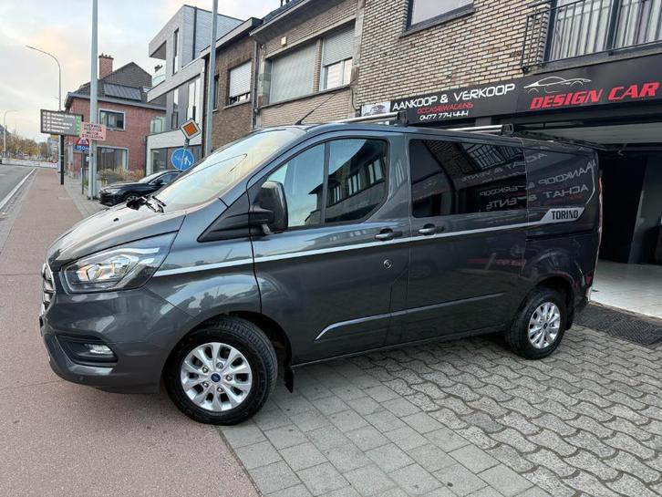 Ford Transit Custom 5PL met 41000km*Netto 21900*, Auto's, Bestelwagens en Lichte vracht, Bedrijf, Te koop, ABS, Achteruitrijcamera