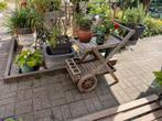 serveertafeltje  - plantentafeltje, Tuin en Terras, Tuintafels, Ophalen, Zo goed als nieuw, Rechthoekig, Teakhout