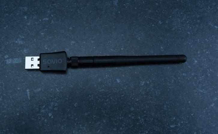 savio AK-61 USB Wi-Fi adapter 2.4 GHz / 5 GHz, Computers en Software, WiFi-versterkers, Zo goed als nieuw, Ophalen