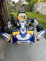 Lenzo kart met Rotax max evo in degelijke staat, Sport en Fitness, Karting, Ophalen, Kart
