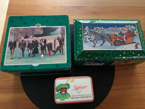 2 Vintage metalen dozen jaren 50 en 1 verzamelitem van het k, Huis en Inrichting, Keuken | Keukenbenodigdheden, Zo goed als nieuw