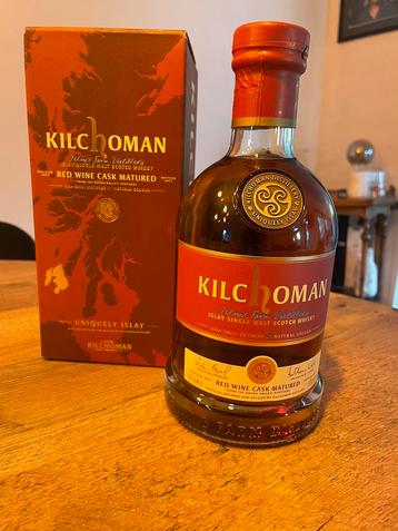Kilchoman Red Wine Cask Matured beschikbaar voor biedingen
