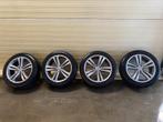 19" Sebring velgen + winterbanden Continental voor VW Tiguan, Auto-onderdelen, Gebruikt, Velg(en), Winterbanden, Personenwagen