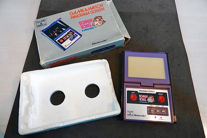 Nintendo Game&Watch Donkey Kong Circus Panorama Screen 1984, Consoles de jeu & Jeux vidéo, Consoles de jeu | Nintendo Game Boy