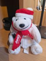 Kleine pluche ijsbeer Coca-Cola 11cm, Ophalen of Verzenden, Zo goed als nieuw, Stoffen beer, Overige merken