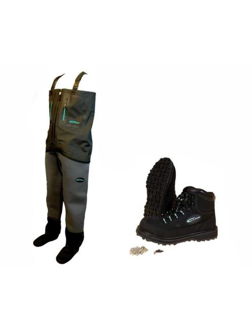 A.Jensen Bering Waders & Impala Boots, E10 Flyfishing, Sports nautiques & Bateaux, Pêche à la ligne | Pêche à la mouche, Neuf