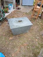 Zinken bak met deksel, Tuin en Terras, Overige Tuin en Terras, Ophalen