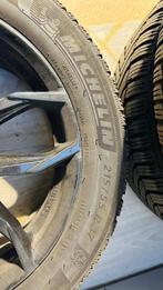 Winterbanden Michelin op velg, Auto-onderdelen, Banden en Velgen, Ophalen, Banden en Velgen, 17 inch, Winterbanden