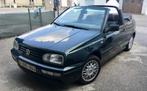 Golf III Cabrio 1800 benzine. 1996 / 200.000km, 4 zetels, Zwart, Cabriolet, Handgeschakeld