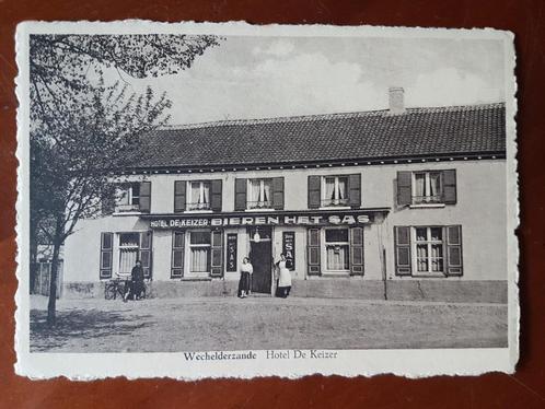 Postkaart Wechelderzande Hotel De Keizer Bieren Het SAS, Verzamelen, Postkaarten | België, Ongelopen, Antwerpen, 1940 tot 1960