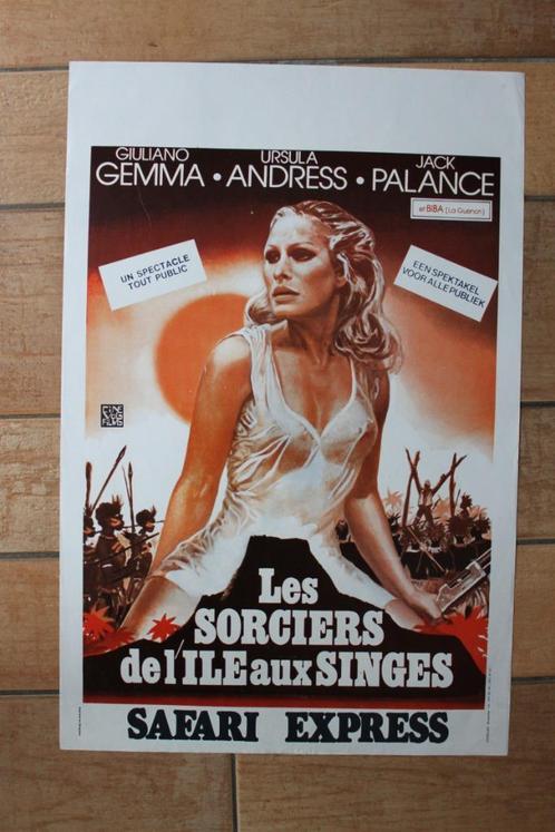 filmaffiche Ursula Andress Safari Express filmposter, Collections, Posters & Affiches, Comme neuf, Cinéma et TV, A1 jusqu'à A3