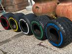 F1 banden in 5 kleuren diamter 25cm, Verzamelen, Automerken, Motoren en Formule 1, Ophalen of Verzenden, Zo goed als nieuw, Formule 1