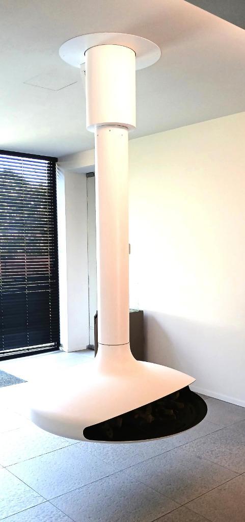 Focus hanghaard Gyrofocus + Aansluitmaterialen Toonzaalmodel, Huis en Inrichting, Haarden, Zo goed als nieuw, Gashaard, Ophalen of Verzenden